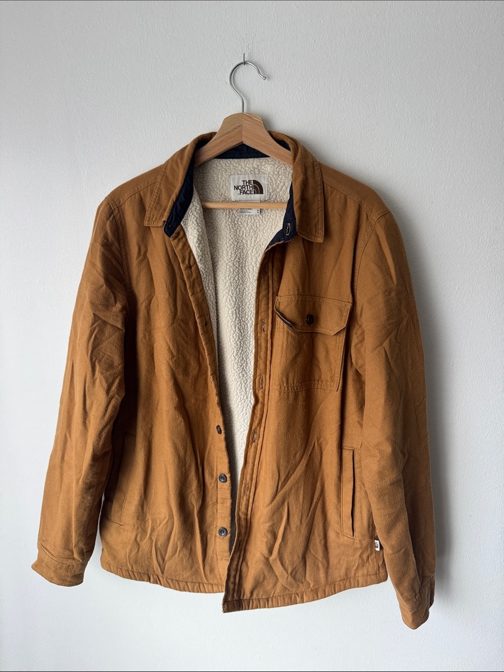 The North Face Men's Caramel Sherpa-Lined Field Jacket